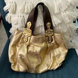 Michael Kors Gold Handbag